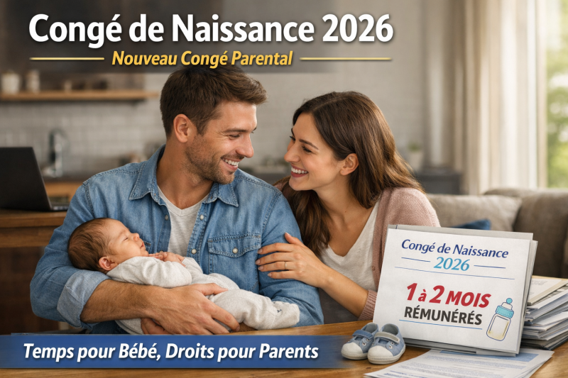 Congé supplémentaire de naissance : les modalités sont désormais connues